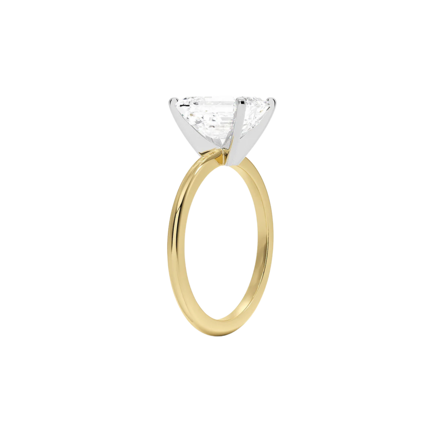 Sydney 1.8mm Solitario Anillo en Oro 18K