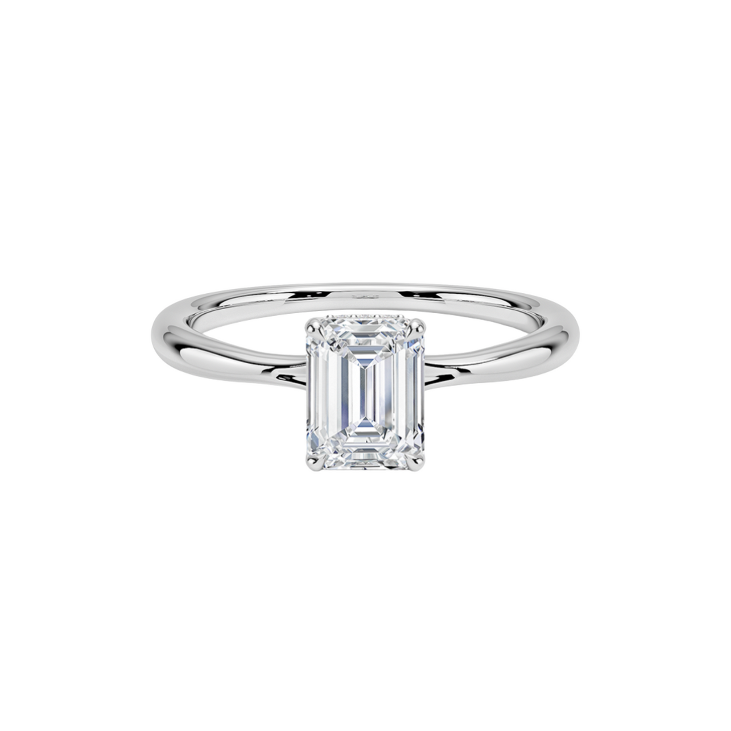 Versailles 1.8mm Solitario Anillo en Plata S925