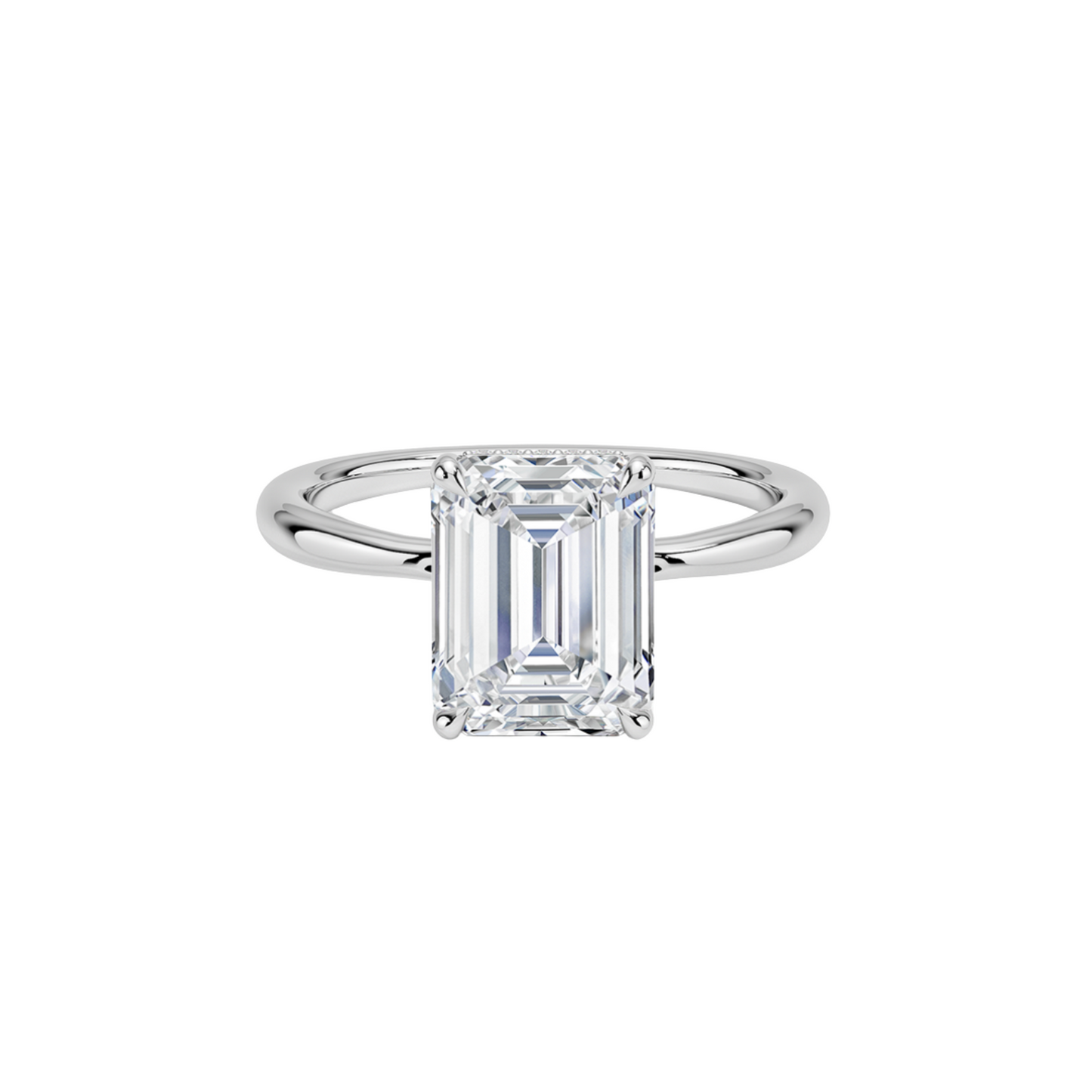 Versailles 1.8mm Solitario Anillo en Plata S925
