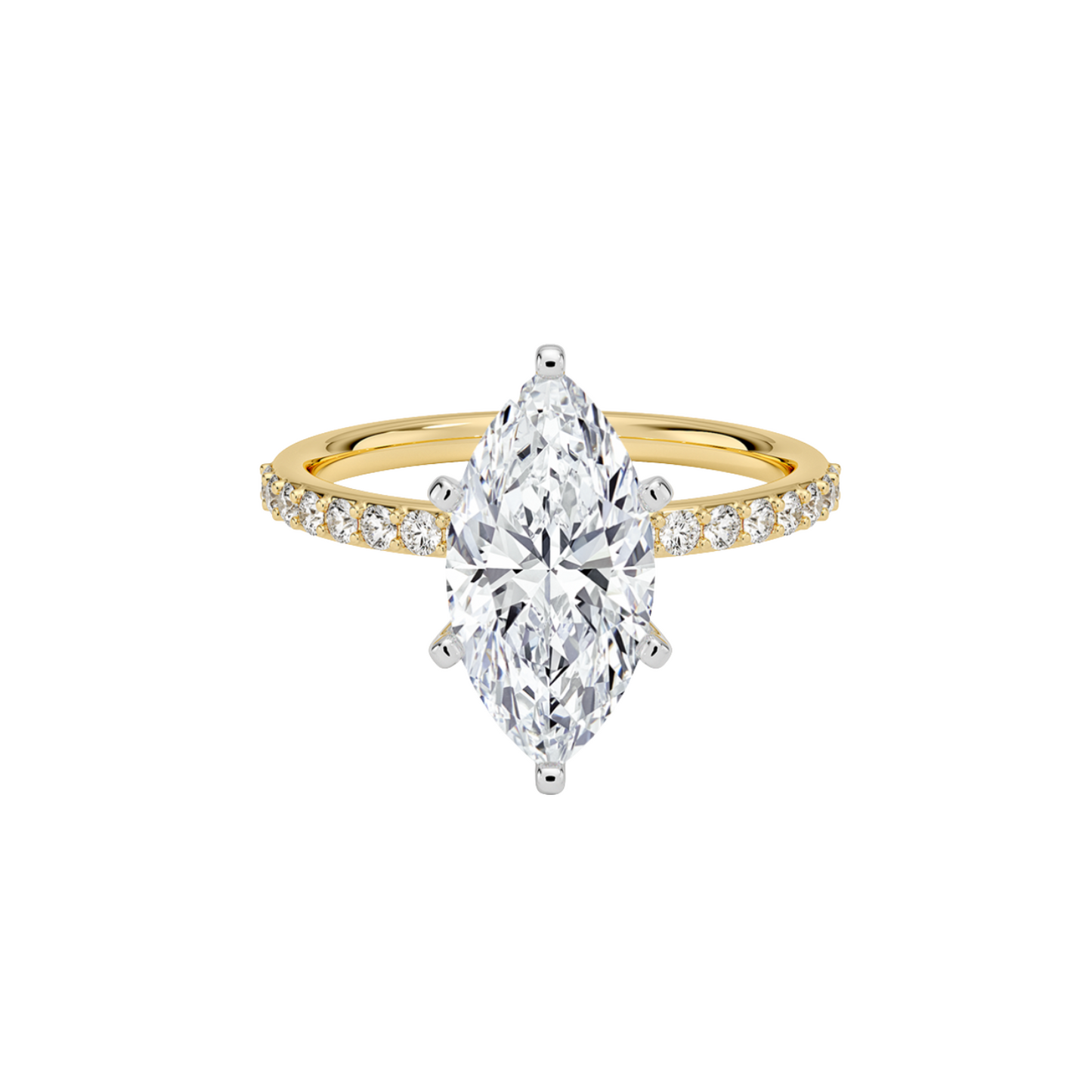 Endless 1.8mm Pavé Anillo en Oro 18K