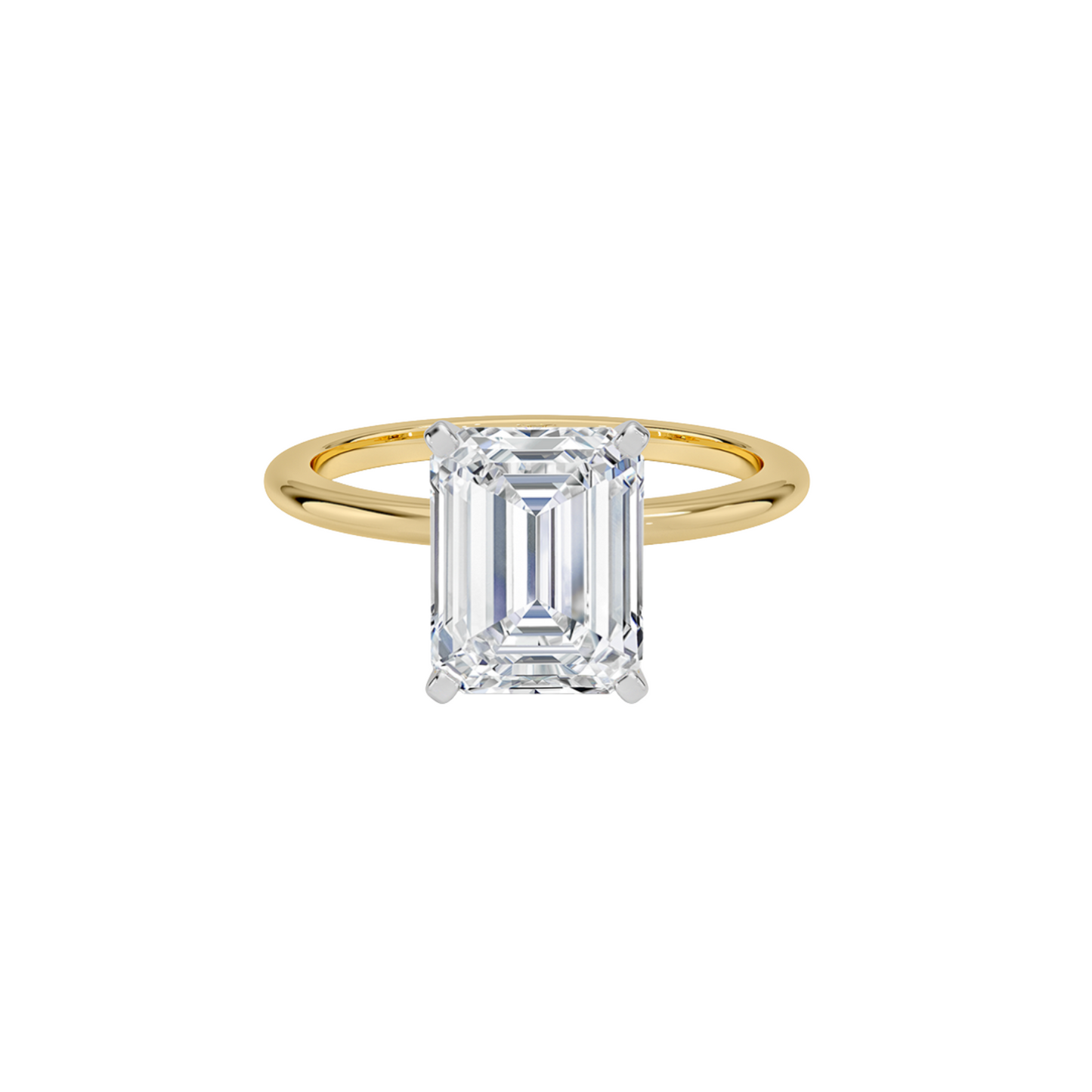 Sydney 1.8mm Solitario  Anillo en Oro 18K